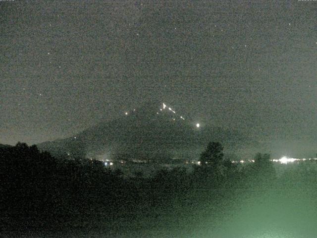 山中湖からの富士山