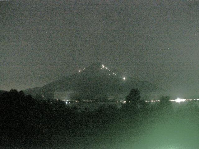 山中湖からの富士山