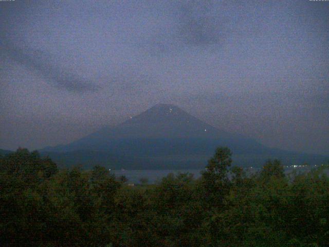 山中湖からの富士山