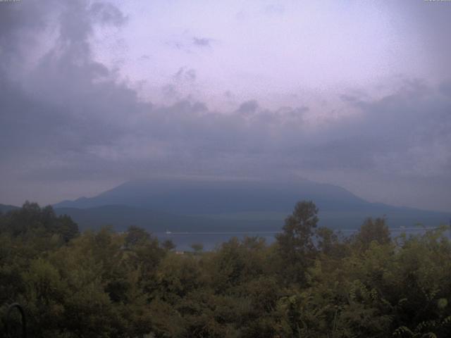 山中湖からの富士山