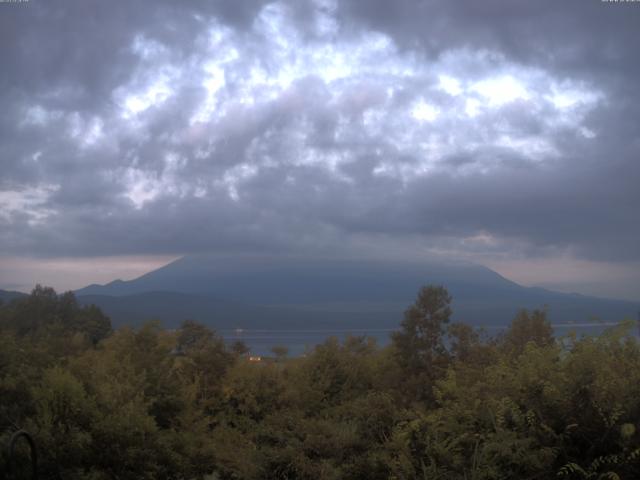 山中湖からの富士山