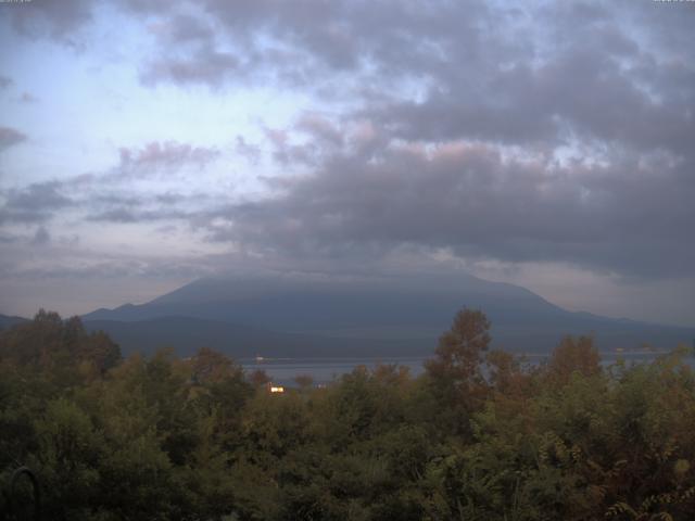 山中湖からの富士山