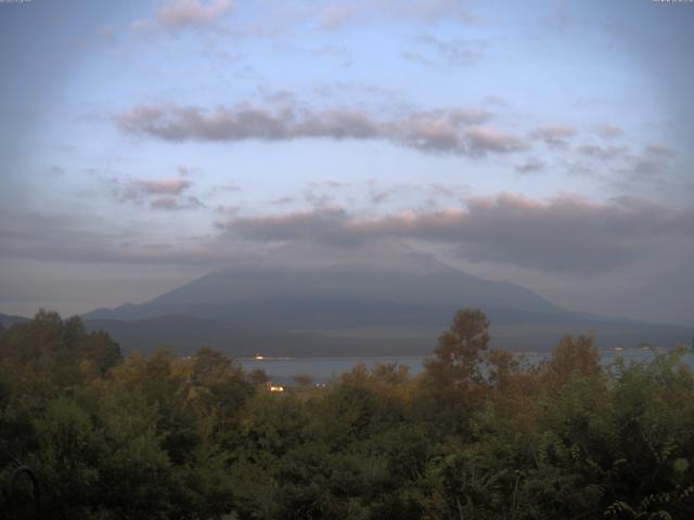 山中湖からの富士山