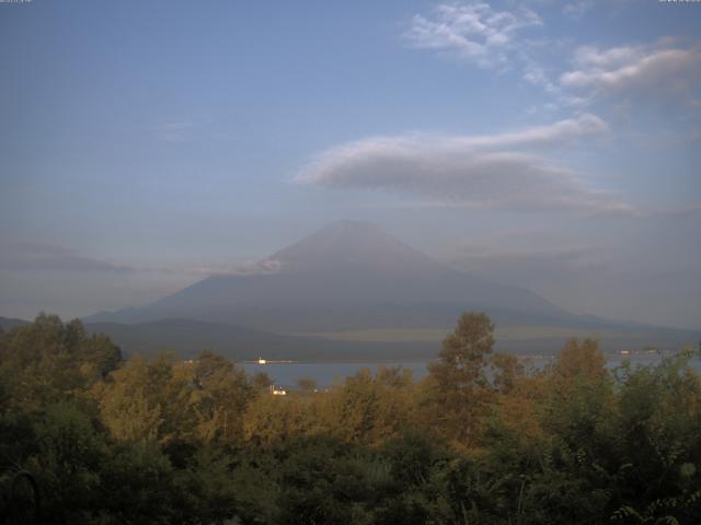 山中湖からの富士山