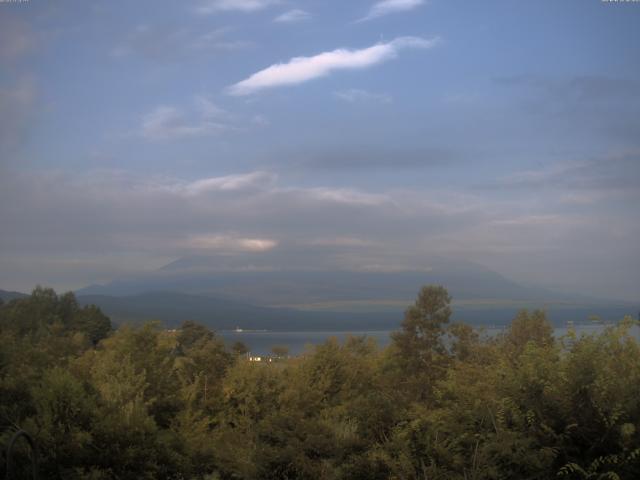 山中湖からの富士山