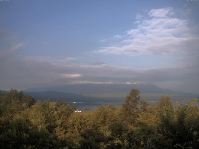 山中湖からの富士山