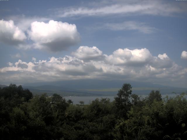 山中湖からの富士山