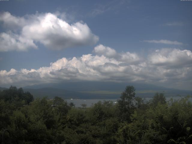 山中湖からの富士山