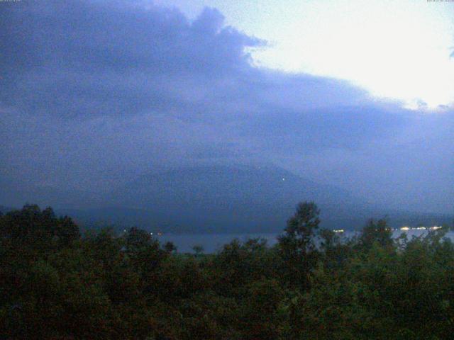 山中湖からの富士山