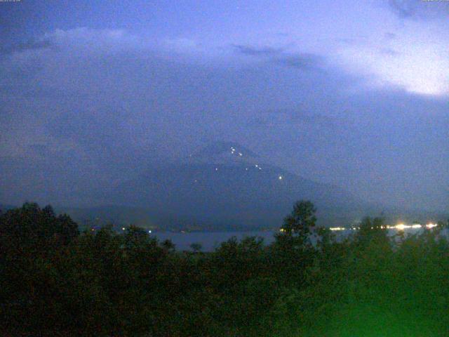 山中湖からの富士山