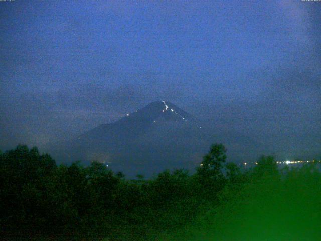 山中湖からの富士山