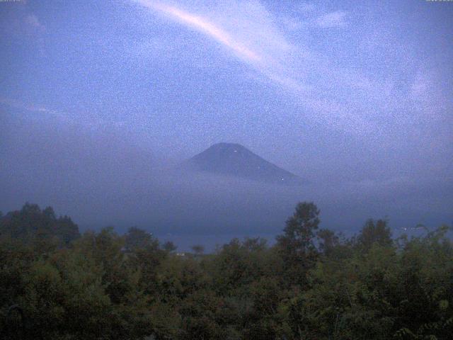 山中湖からの富士山