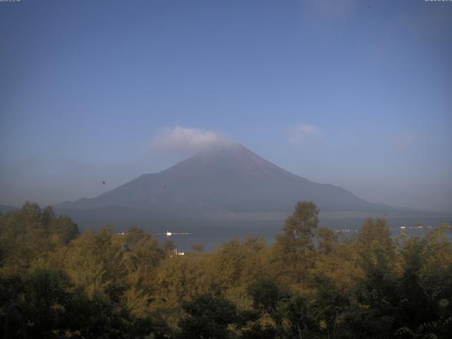 山中湖からの富士山