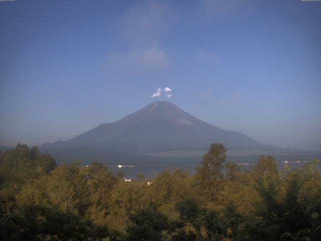 山中湖からの富士山