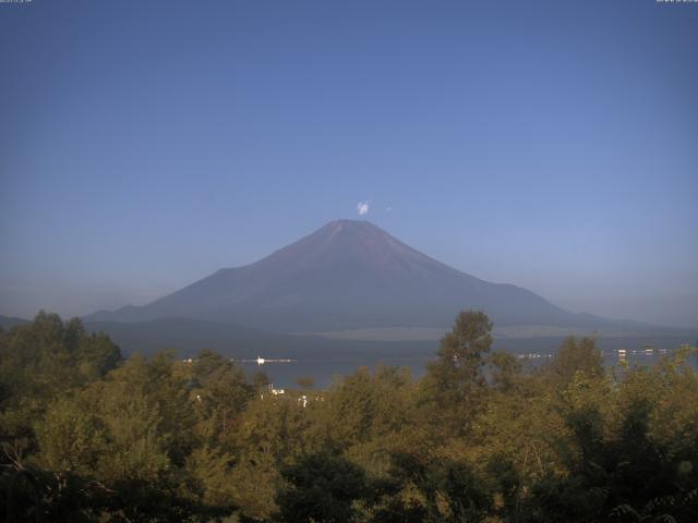 山中湖からの富士山