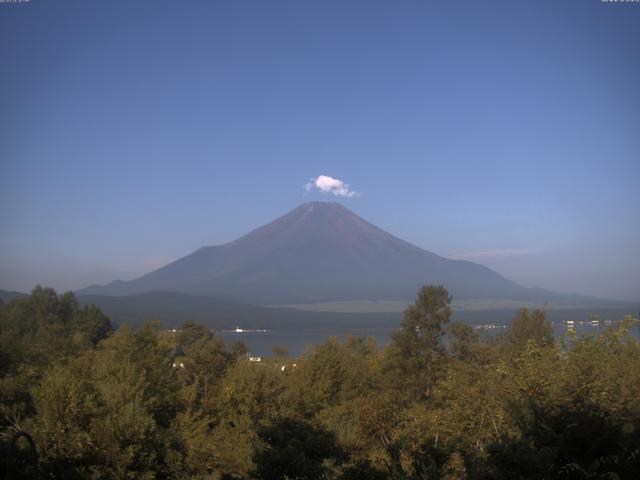 山中湖からの富士山