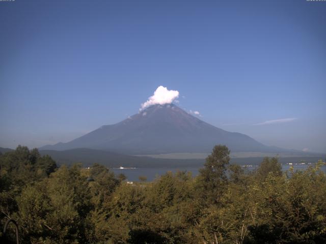 山中湖からの富士山