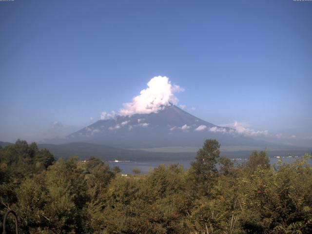 山中湖からの富士山