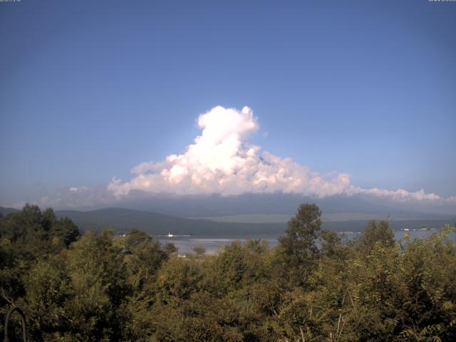 山中湖からの富士山