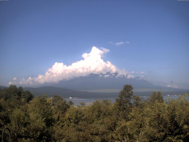 山中湖からの富士山