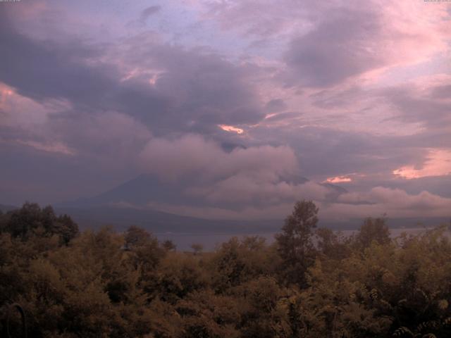 山中湖からの富士山