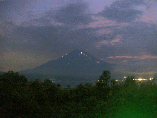 山中湖からの富士山