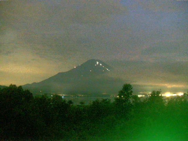 山中湖からの富士山