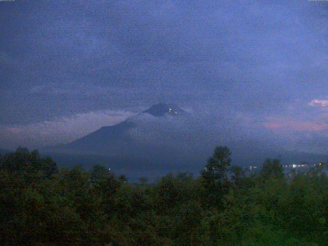 山中湖からの富士山