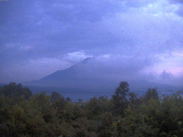 山中湖からの富士山