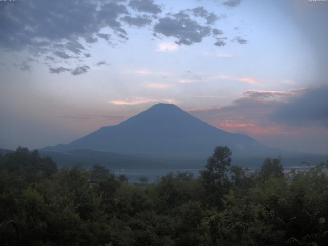 山中湖からの富士山