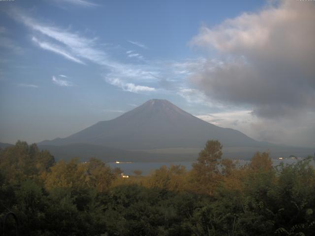 山中湖からの富士山