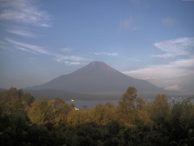 山中湖からの富士山