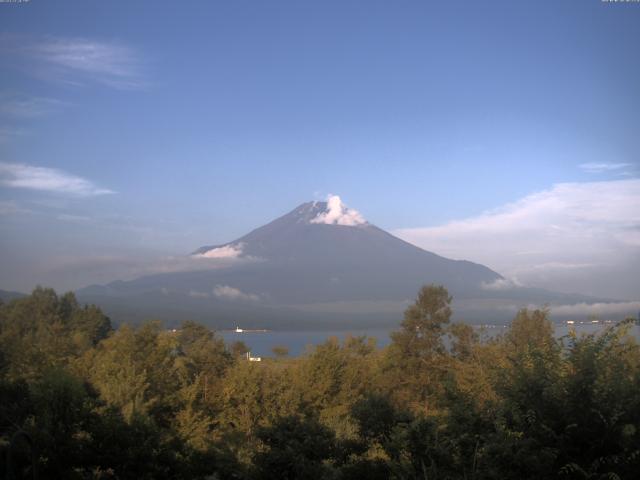 山中湖からの富士山