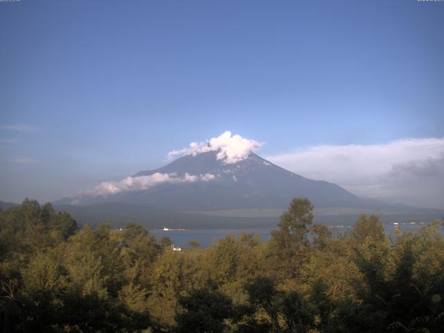 山中湖からの富士山