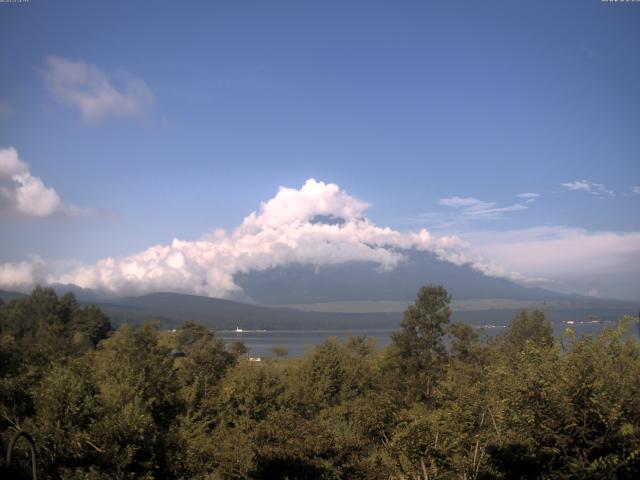 山中湖からの富士山