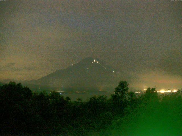 山中湖からの富士山