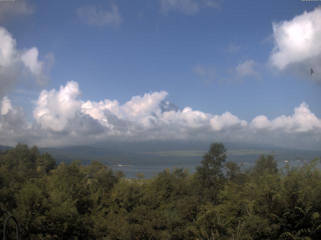 山中湖からの富士山