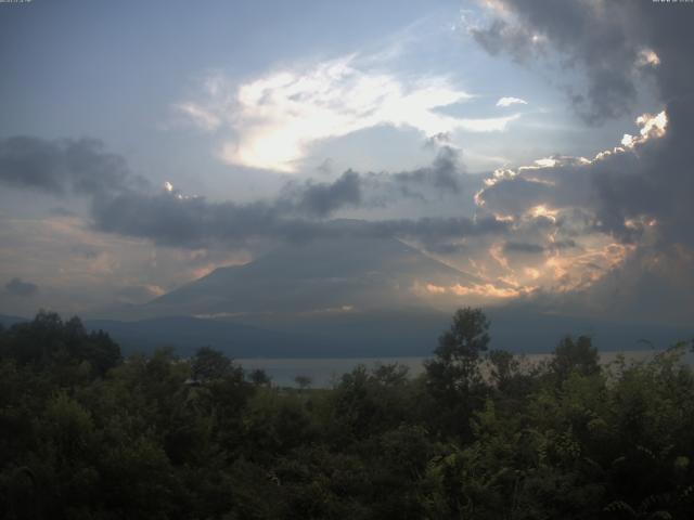 山中湖からの富士山