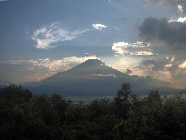 山中湖からの富士山