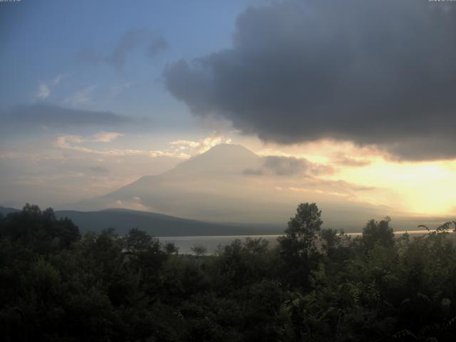 山中湖からの富士山