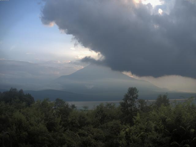 山中湖からの富士山