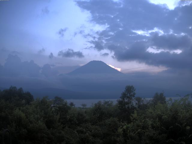 山中湖からの富士山