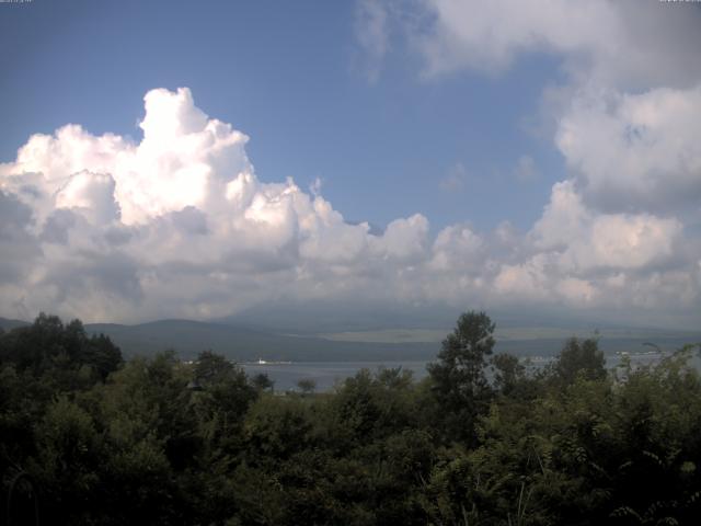 山中湖からの富士山