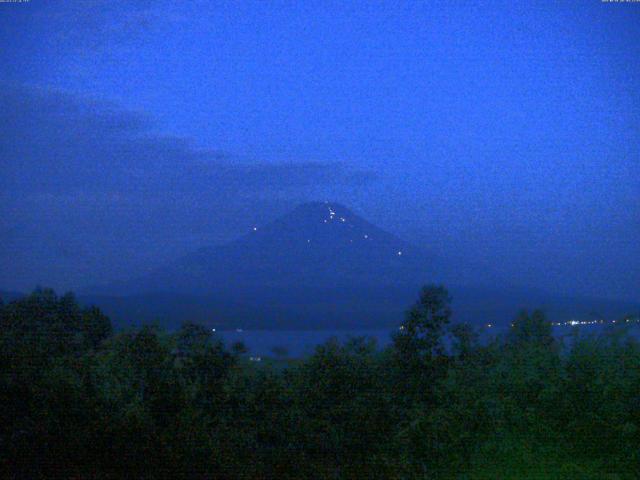 山中湖からの富士山