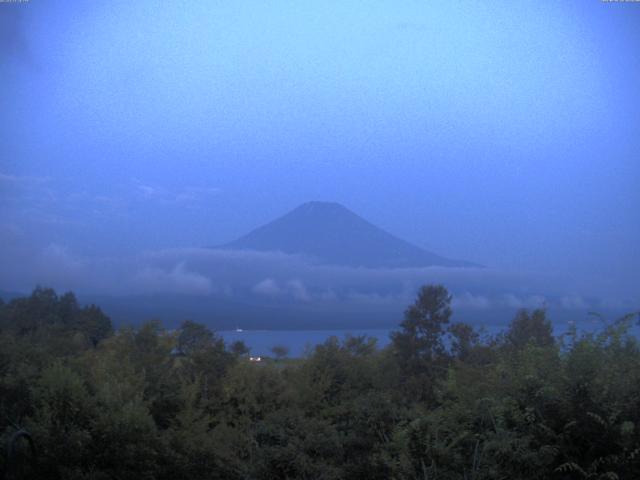 山中湖からの富士山