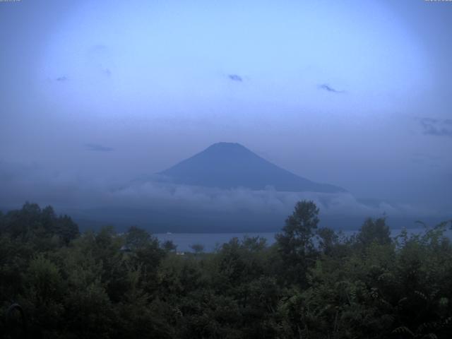 山中湖からの富士山