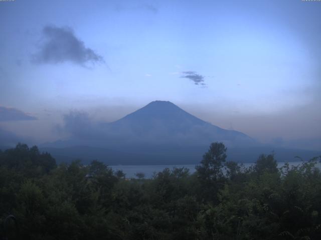 山中湖からの富士山