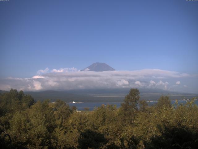 山中湖からの富士山