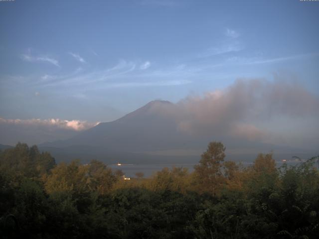 山中湖からの富士山