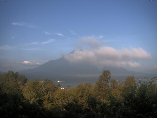 山中湖からの富士山